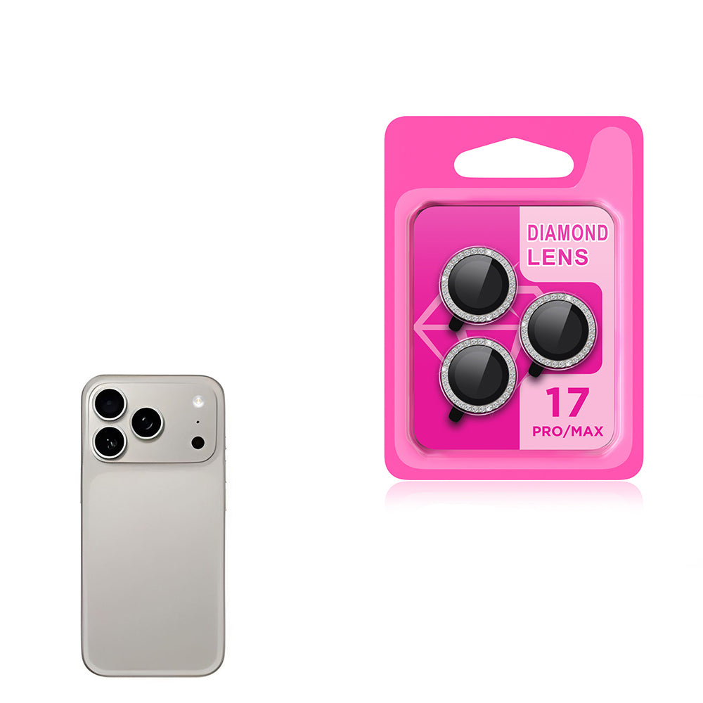 Cepax iPhone 17 Pro/Pro Max CL-06 Kamera Lens Koruyucu Cepax iPhone 17 Pro/Pro Max CL-06 Kamera Lens Koruyucu